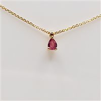 Collana Bibò Gioielli Donna Punti Luce in Oro giallo Rubino 0.09 Ct BIBORUB01 - BIBORUB01